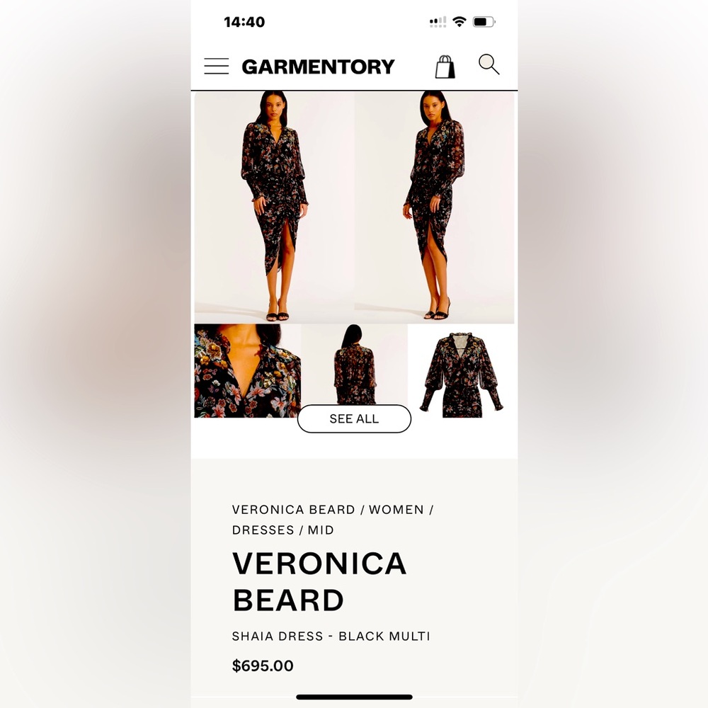 Veronica Beard Shaia dress NWT $695